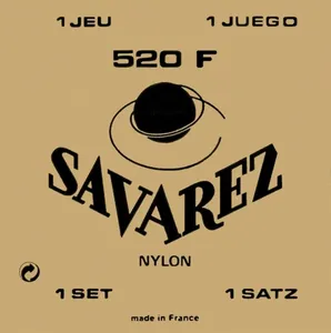 Savarez Saiten für Klassik-Gitarre Traditional Concert 520 Concert 520F G3 (527R)