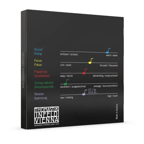 Thomastik Saiten für Violine Spirocore Spiralkern Weich (S15A)