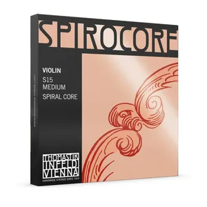 Thomastik Saiten für Violine Spirocore Spiralkern Mittel (S15A)