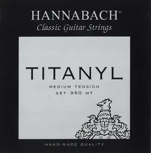 Hannabach Klassikgitarrensaiten Serie 950 Medium Tension Titanyl A5 (9505MT)
