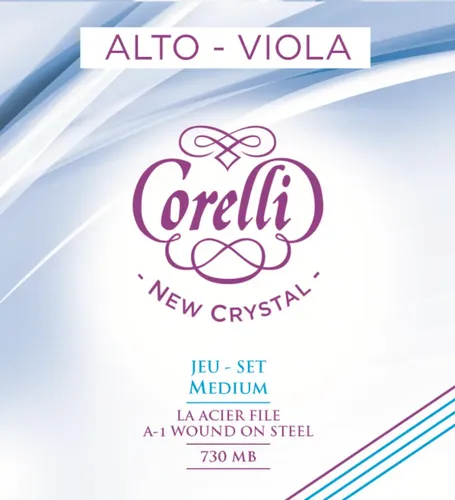 Corelli Saiten für Viola New Crystal Medium (730MB)