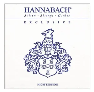 Hannabach Klassikgitarrensaiten Exclusive Serie High Tension Satz Exclusive High Tension (EXCLHT)