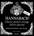 Hannabach Klassikgitarrensaiten Serie 815 F.V.T.S Medium / High Tension Silver Special Satz (815FHT)