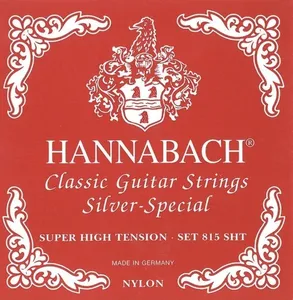 Hannabach Klassikgitarrensaiten Serie 815 Super High Tension Silver Special E6 (8156SHT)