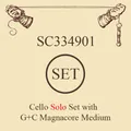 Larsen Saiten für Cello Medium Satz Soloist/Magnacore