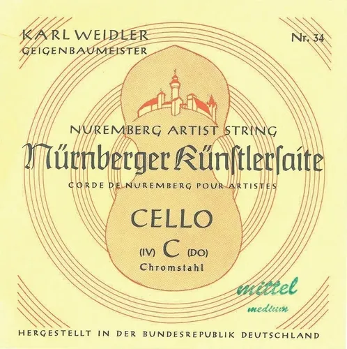 Cello-Saiten Künstler