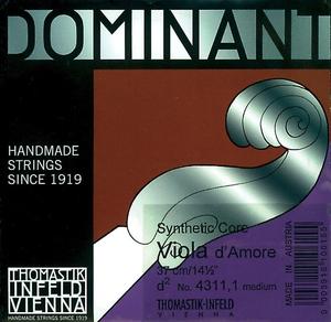 Thomastik Saiten für Viola d'amore Dominant D Melodie (4311,6)