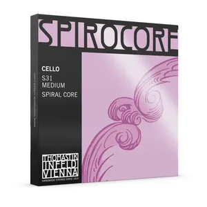 Thomastik Saiten für Cello Spirocore Spiralkern Mittel (S31)