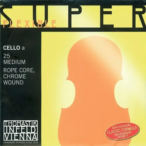 Thomastik Saiten für Cello Superflexible Seilkern Weich (25)