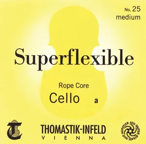 Thomastik Saiten für Cello Superflexible Seilkern Mittel (28)