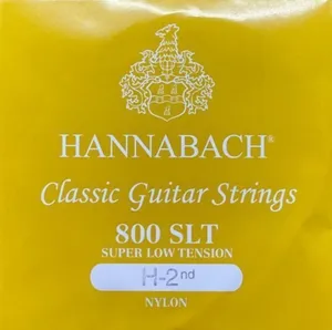 Hannabach Klassikgitarrensaiten Serie 800 Super Low Tension versilbert H2 (8002SLT)