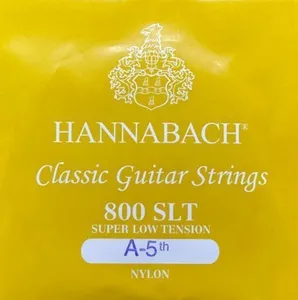 Hannabach Klassikgitarrensaiten Serie 800 Super Low Tension versilbert A5 (8005SLT)