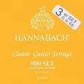 Hannabach Klassikgitarrensaiten Serie 800 Super Low Tension versilbert 3er Bass (8007SLT)