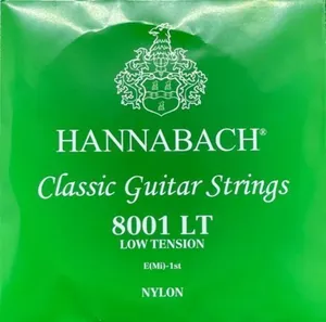 Hannabach Klassikgitarrensaiten Serie 800 Low Tension versilbert E1 (8001LT)