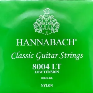 Hannabach Klassikgitarrensaiten Serie 800 Low Tension versilbert D4 (8004LT)