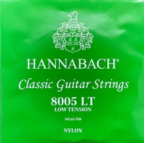 Hannabach Klassikgitarrensaiten Serie 800 Low Tension versilbert A5 (8005LT)