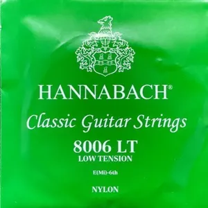 Hannabach Klassikgitarrensaiten Serie 800 Low Tension versilbert E6 (8006LT)