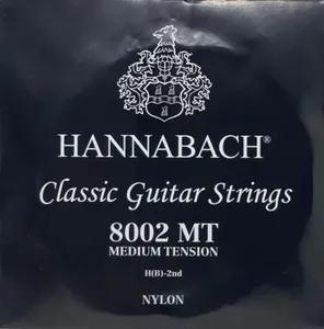 Hannabach Klassikgitarrensaiten Serie 800 Medium Tension versilbert H2 (8002MT)