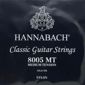 Hannabach Klassikgitarrensaiten Serie 800 Medium Tension versilbert A5 (8005MT)