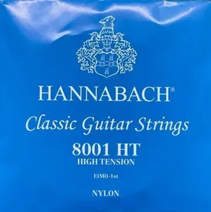 Hannabach Klassikgitarrensaiten Serie 800 High Tension versilbert E1 (8001HT)