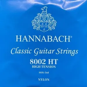 Hannabach Klassikgitarrensaiten Serie 800 High Tension versilbert H2 (8002HT)