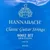 Hannabach Klassikgitarrensaiten Serie 800 High Tension versilbert H2 (8002HT)
