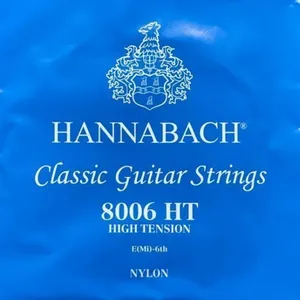 Hannabach Klassikgitarrensaiten Serie 800 High Tension versilbert E6 (8006HT)