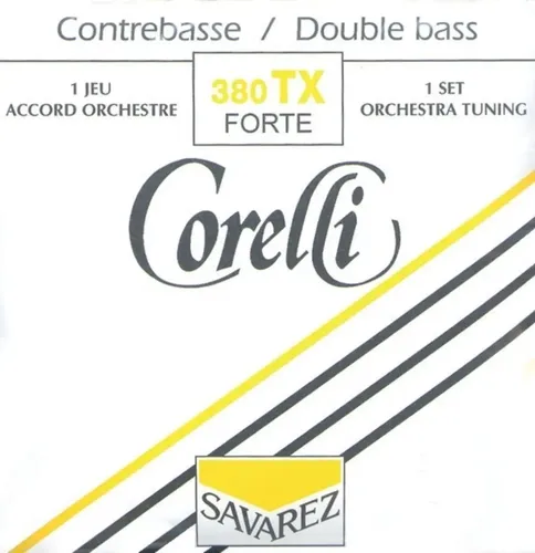 Corelli Saiten für Kontrabass Orchesterstimmung Extra stark (384TX)