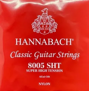 Hannabach Klassikgitarrensaiten Serie 800 Super High Tension versilbert A5 (8005SHT)