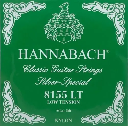 Hannabach Klassikgitarrensaiten Serie 815 Low Tension Silver Special A5 (8155LT)