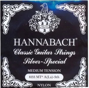 Hannabach Klassikgitarrensaiten Serie 815 Medium Tension Silver Special A5 (8155MT)