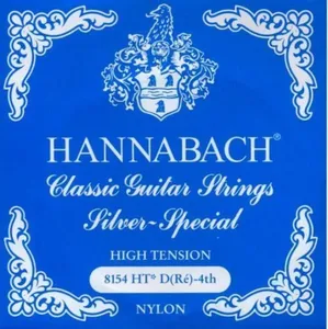 Hannabach Klassikgitarrensaiten Serie 815 High Tension Silver Special D4 (8154HT)