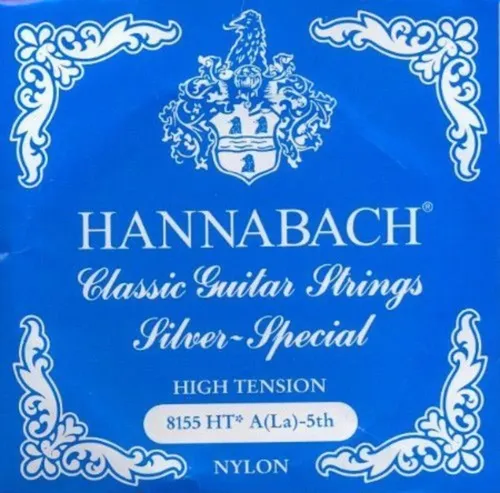 Hannabach Klassikgitarrensaiten Serie 815 High Tension Silver Special A5 (8155HT)