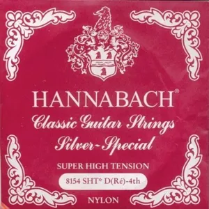 Hannabach Klassikgitarrensaiten Serie 815 Super High Tension Silver Special D4 (8154SHT)