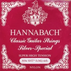 Hannabach Klassikgitarrensaiten Serie 815 Super High Tension Silver Special E6 (8156SHT)