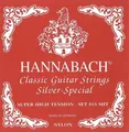 Hannabach Klassikgitarrensaiten Serie 815 Super High Tension Silver Special 3er Diskant (8158SHT)