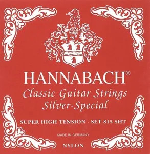 Hannabach Klassikgitarrensaiten Serie 815 Super High Tension Silver Special 3er Diskant (8158SHT)