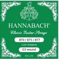 Hannabach Klassikgitarrensaiten G/3 Nylon umsponnen G3 KVS (870LT)