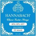 Hannabach Klassikgitarrensaiten G/3 Nylon umsponnen G3 Alu (877HT)