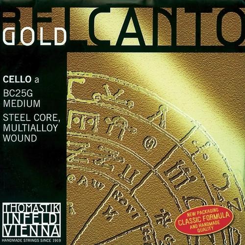 Thomastik Saiten für Cello Belcanto Gold Mittel (BC27G)