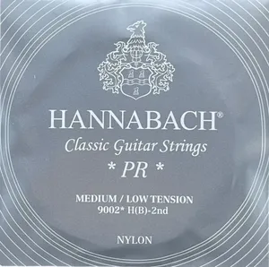 Hannabach Klassikgitarrensaiten Serie 900 Medium / Low Tension Silver 200 H2 (9002MLT)