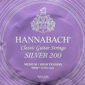 Hannabach Klassikgitarrensaiten Serie 900 Medium / High Tension Silver 200 E6 (9006MHT)