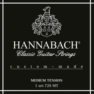 Hannabach Klassikgitarrensaiten Serie 728 Medium Tension Custom Made Satz (728MT)