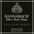 Hannabach Klassikgitarrensaiten Serie 728 Medium Tension Custom Made 3er Bass (7287MT)