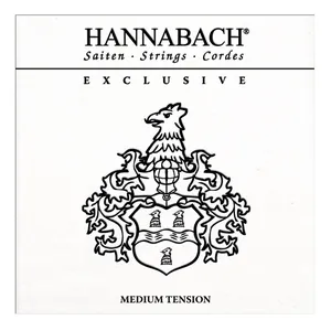 Hannabach Klassikgitarrensaiten Exclusive Serie Medium Tension Satz Exclusive Medium Tension (EXCKMT)