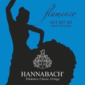 Hannabach Klassikgitarrensaiten Serie 827 High Tension Flamenco Classic 3er Diskant (8278HT)