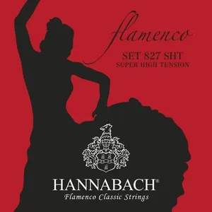 Hannabach Klassikgitarrensaiten Serie 827 Super High Tension Flamenco Classic 3er Diskant (8278SHT)