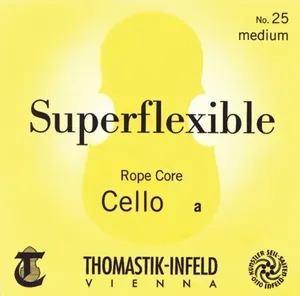 Thomastik Saiten für Cello Superflexible Seilkern Mittel (30)