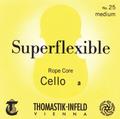 Thomastik Saiten für Cello Superflexible Seilkern Mittel (29)