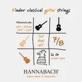 Hannabach Klassikgitarrensaiten Serie 890 7/8 Kindergitarre Mensur: 62-64cm Satz (890MT 7/8)
